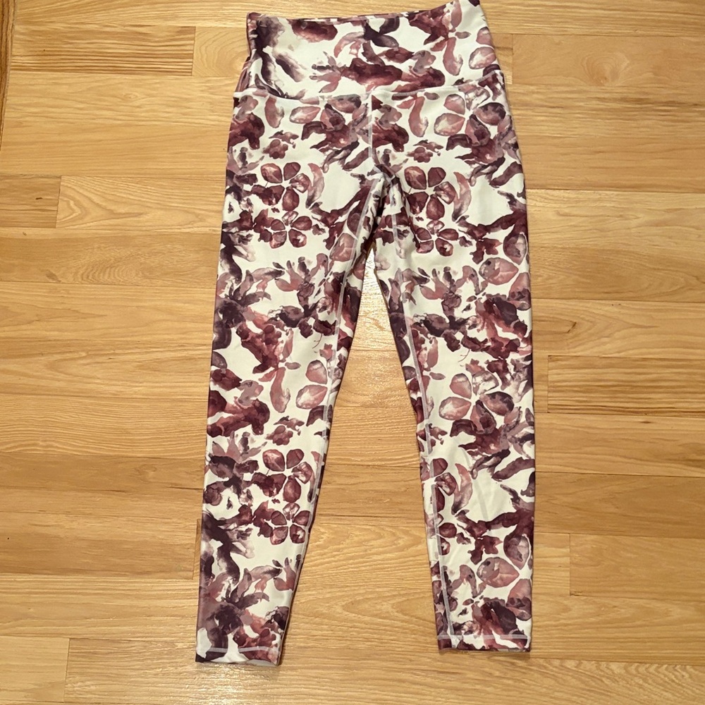 Balance Collection Women's Leggings in Purple Floral